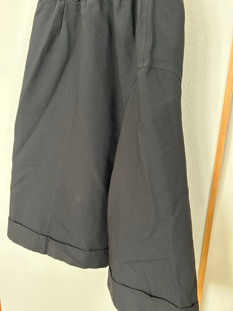 コムデギャルソン　黒 アシンメトリーパンツ