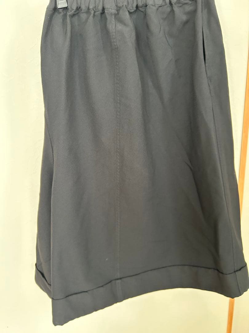 コムデギャルソン　黒 アシンメトリーパンツ