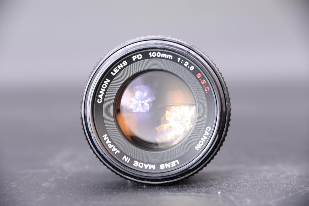 Canon キヤノン FD 100mm f2.8 S.S.C.