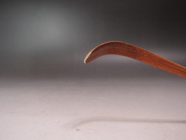 ★　堀内流　十二代　兼中斎　宗完　自作茶杓　花曇★x573