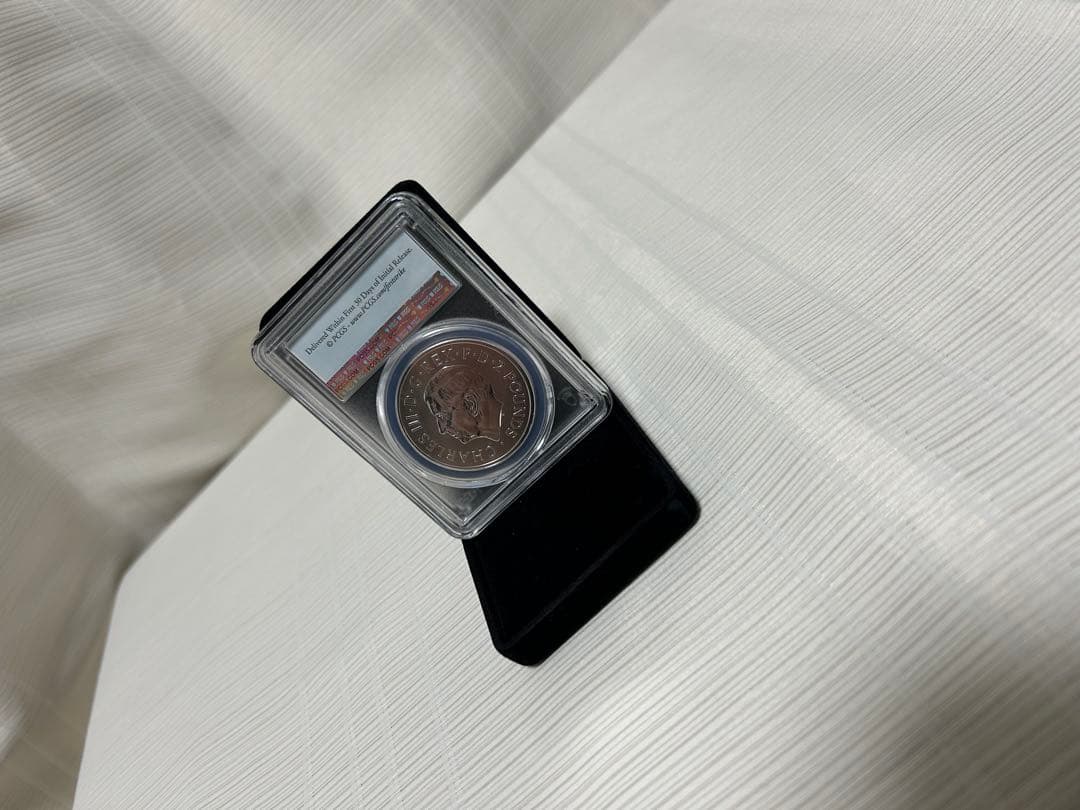 【PCGS鑑定 MS69】2024年 イギリス £2 ブリタニア銀貨