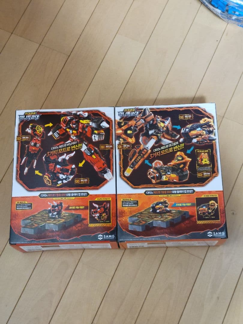 レックスカイザーダイノイドウォリアーD6 5体セット