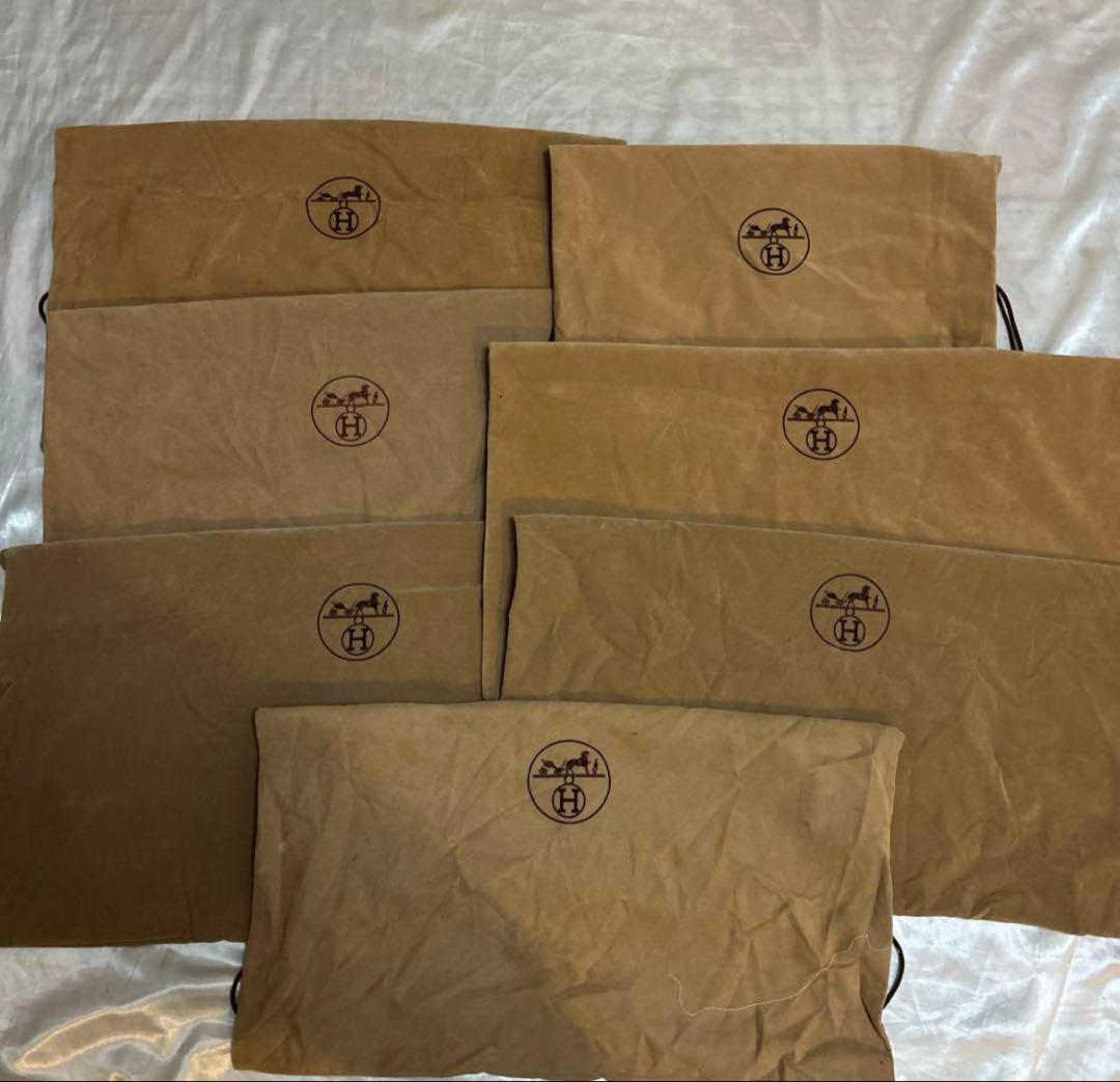 HERMES エルメス　保存袋　巾着袋　7枚