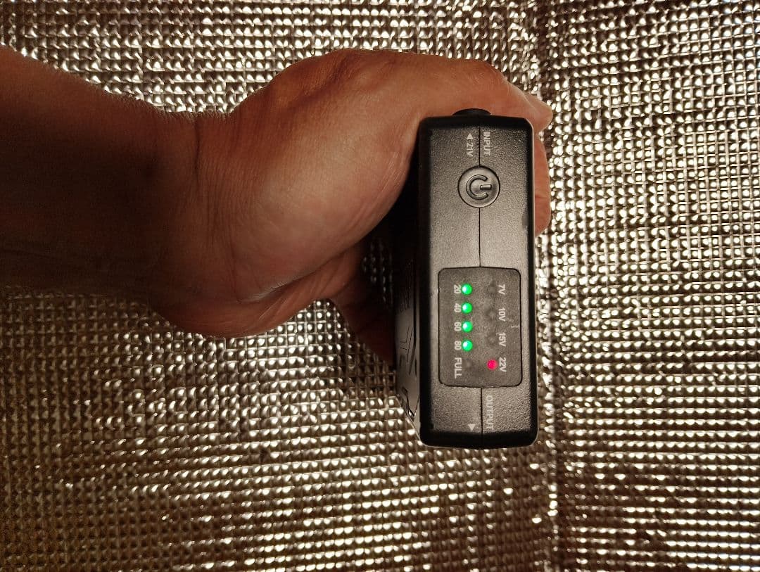 ハルケイBURTLEバートルAC08 バッテリー 22Vとファンのセット