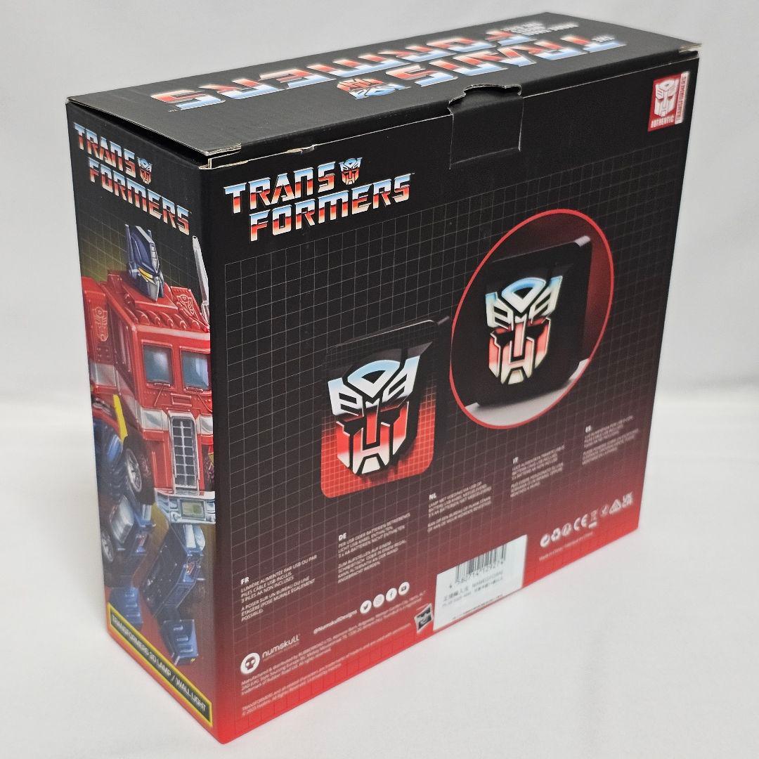 トランスフォーマー　サイバトロン　3Dロゴランプ　ウォールLEDランプ