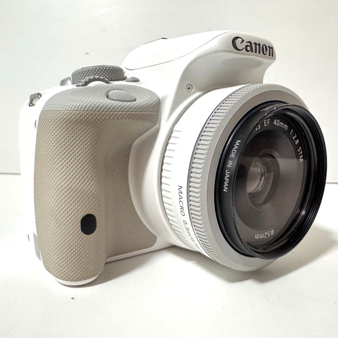 【極美品】キャノン EOSKISS X7 ダブルレンズキット ホワイト 白