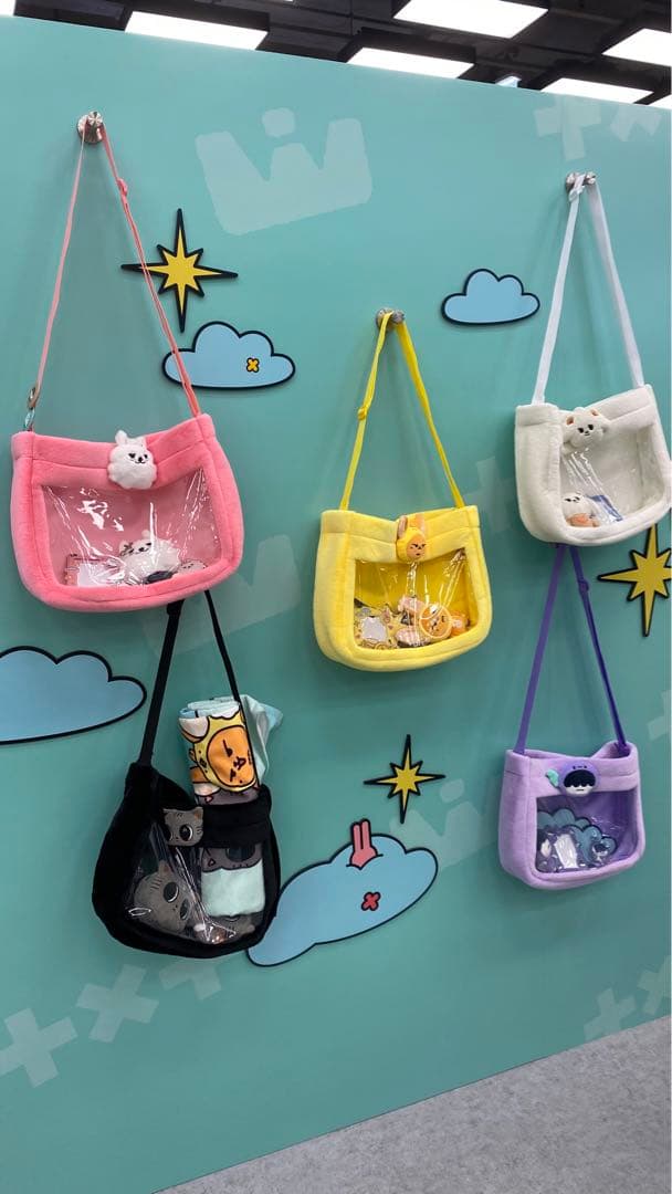 txt ポップアップ スビン トレカ ぬいぐるみ キーリング ポーチ