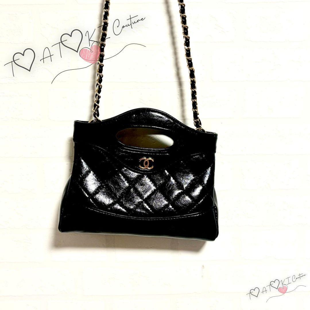 ❤CHANEL❤非売品 ブラック チェーン クラッチ ショルダーバッグ