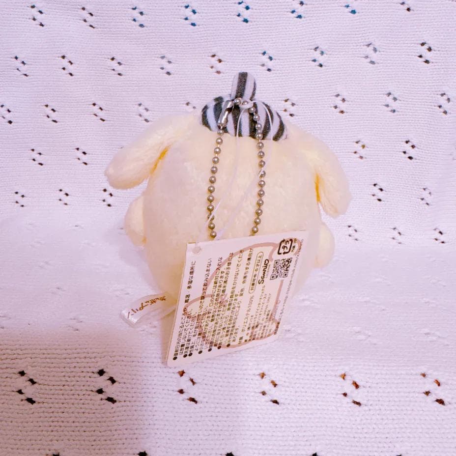 ポムポムプリン E hyphen world ストライプクラブ　マスコット