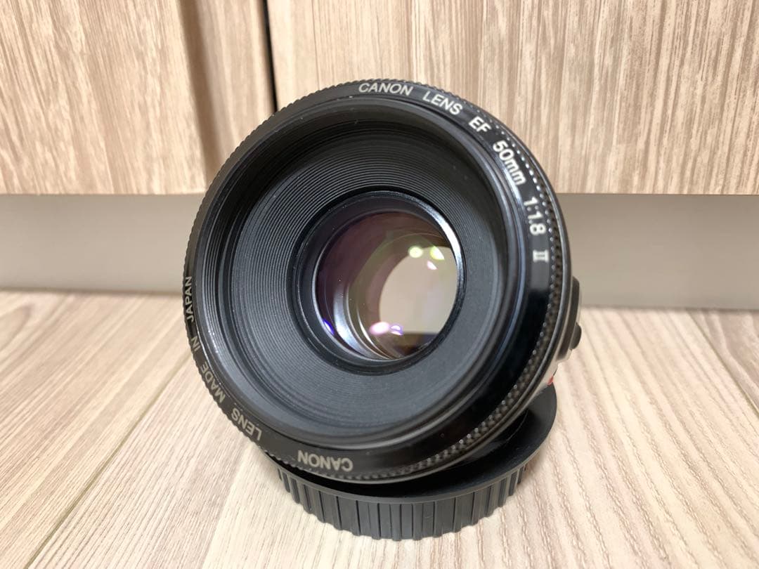 【美品】Canon EF50mm F1.8 ii 神レンズ　単焦点
