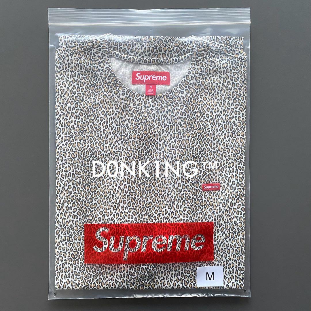 Supreme 新作 ボックスロゴ Small Box Tee レオパード 豹M