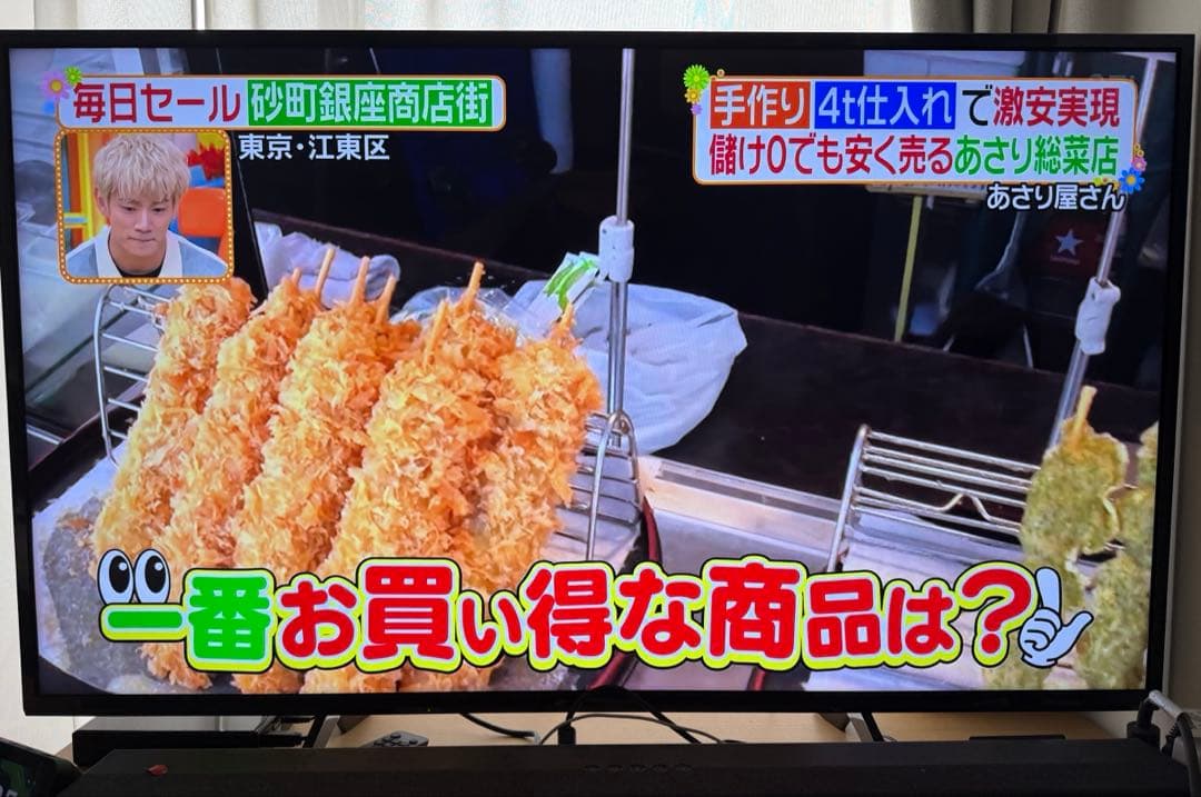 【美品】Panasonic VIERA TH-49GX750 2019年製