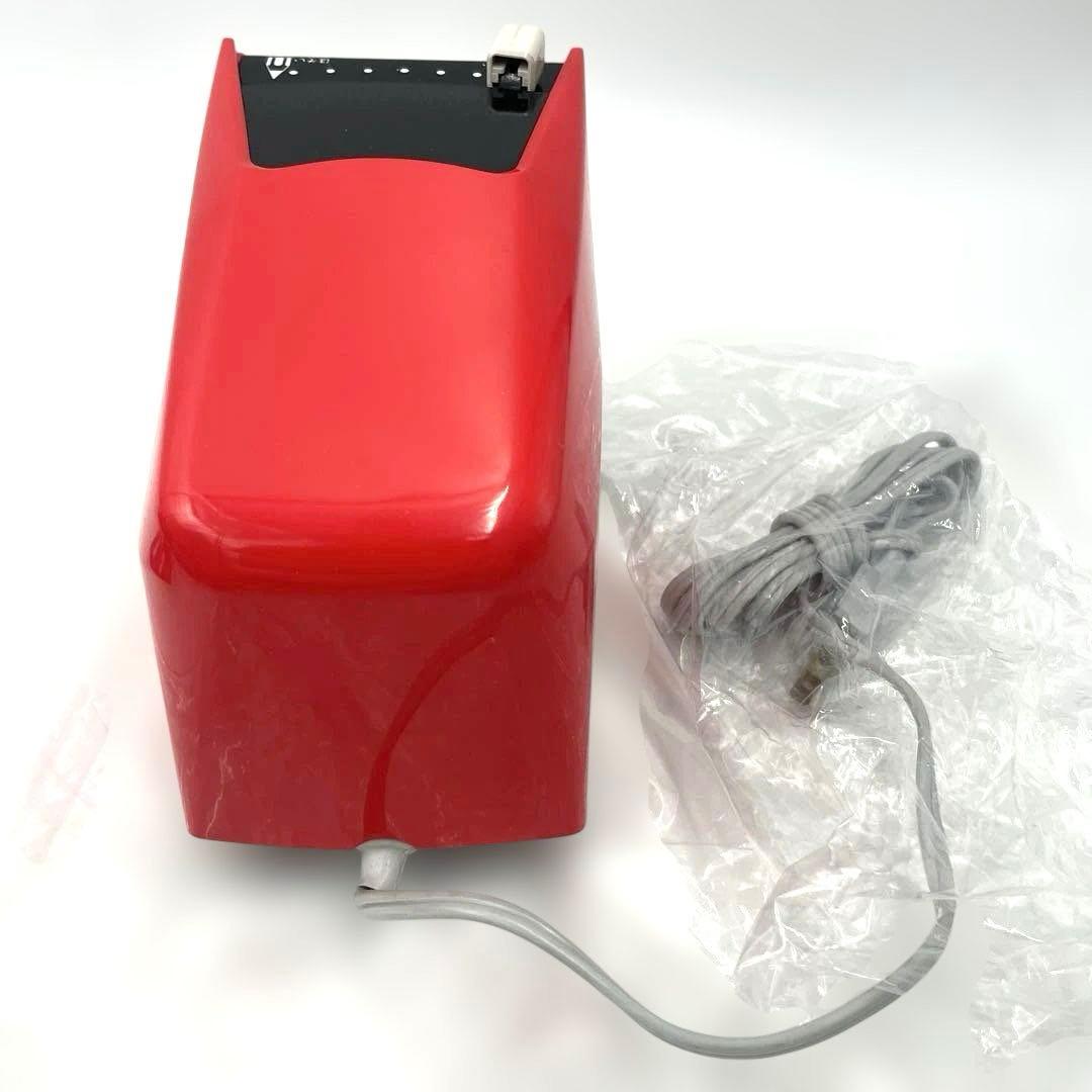 希少　未使用　日立　HITACHI 電動鉛筆削り PH-50 赤　レトロ