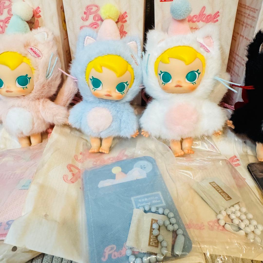 ✨POPMART baby molly Pocket Friends 5点
