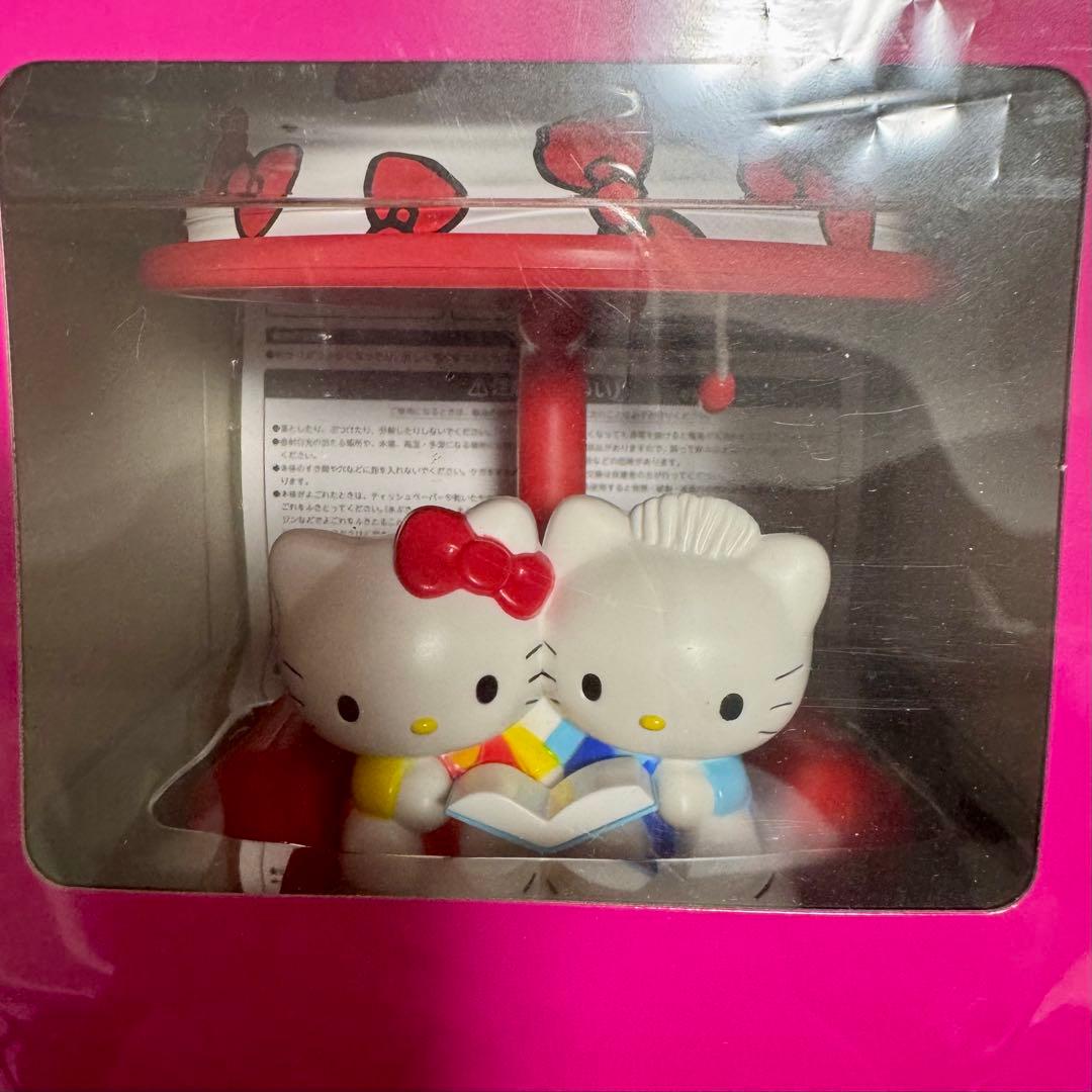 激レア　ハローキティ　エイコー　リボン柄 ソファー型ルームライト