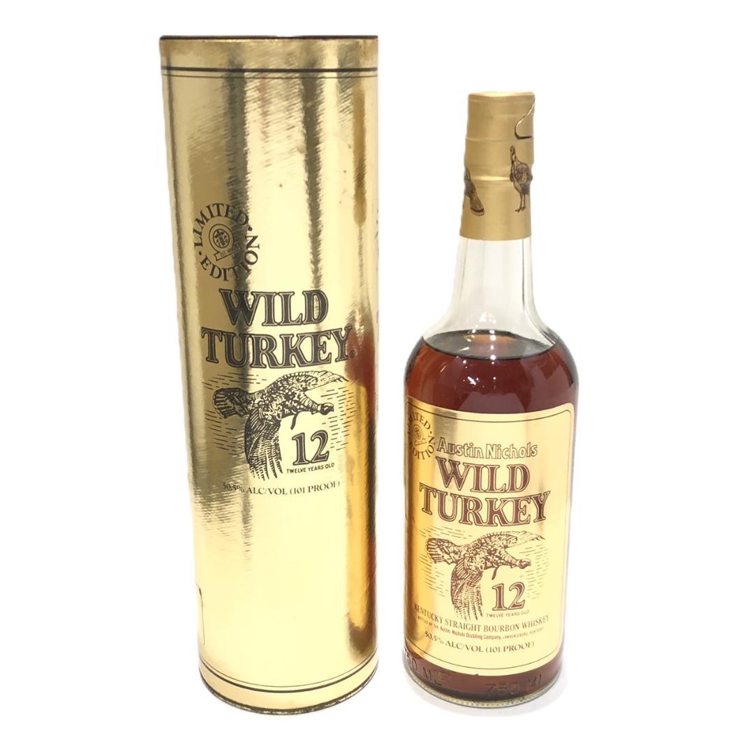 ワイルドターキー 12年 飛翔ゴールドラベル 50.5％ 限定発売（R）