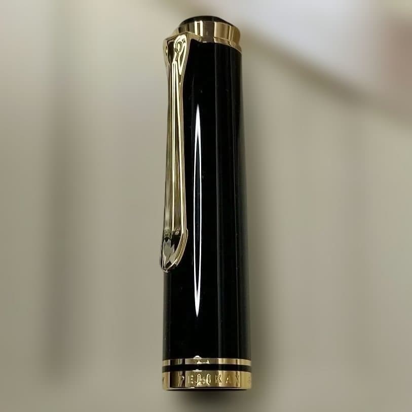 【Pelikan】スーベレーンМ600 万年筆 F 緑縞