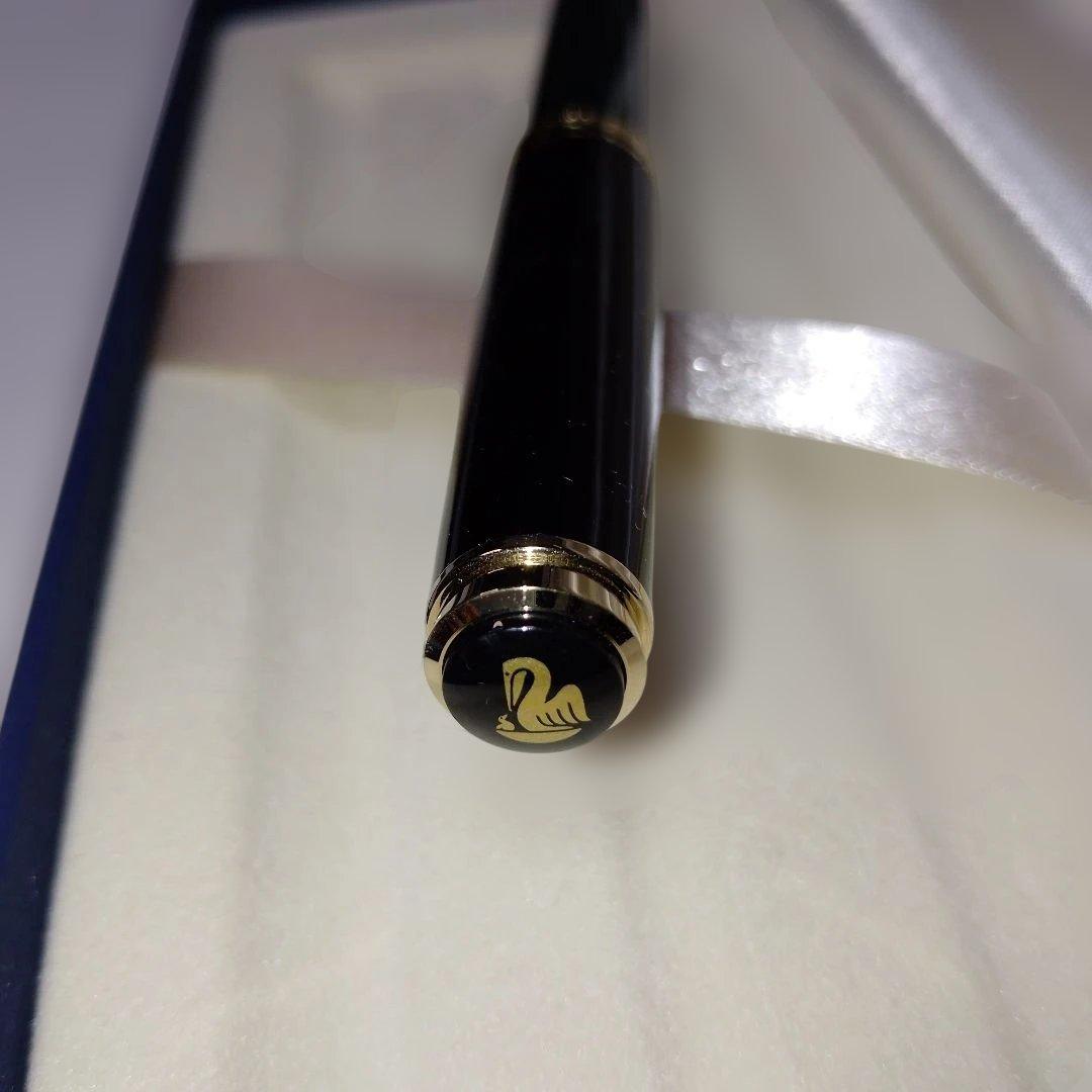 【Pelikan】スーベレーンМ600 万年筆 F 緑縞