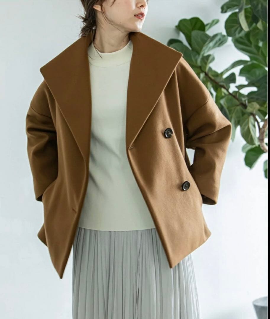 ♡美品♡NOBLE MANTECOオーバーショートコート