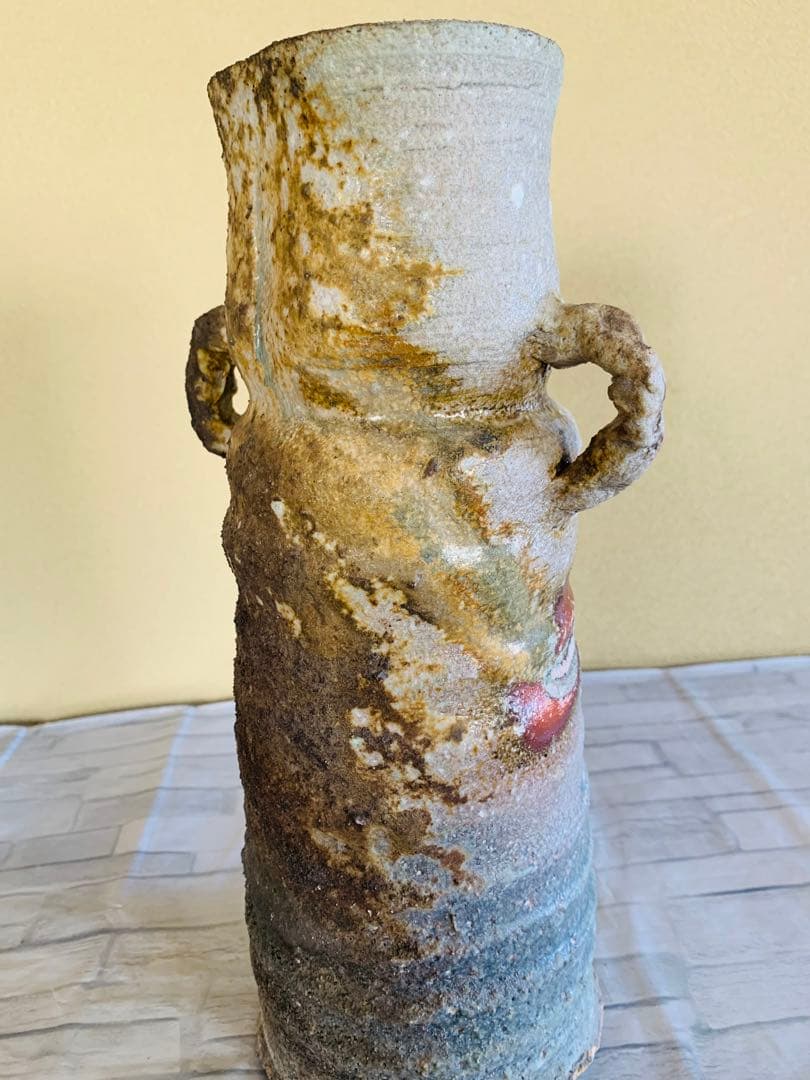 最終価格！！信楽焼、花瓶、宝瓶、置物