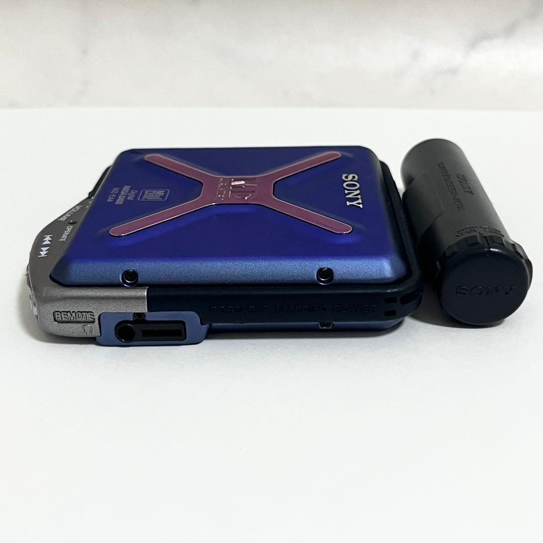 美品 稼動品 SONY ソニー MDウォークマン MZ-E44 MDプレーヤー