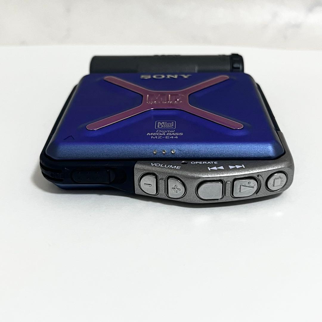 美品 稼動品 SONY ソニー MDウォークマン MZ-E44 MDプレーヤー