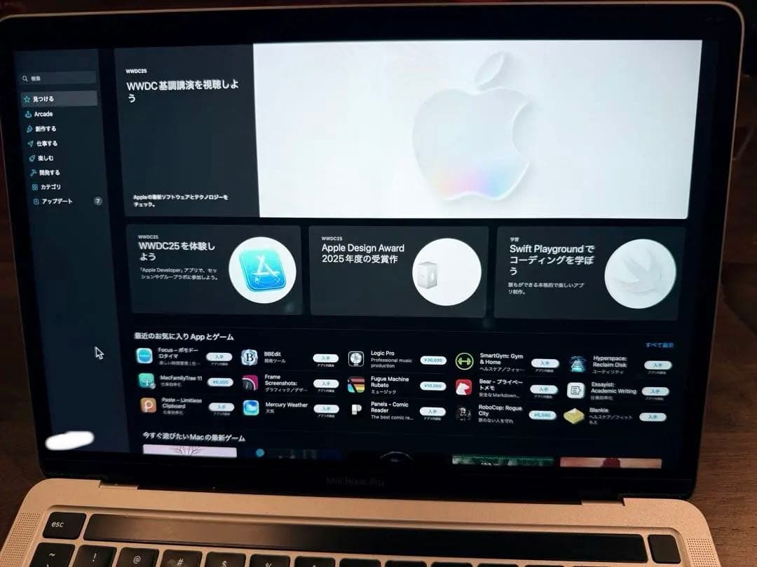 US配列 MacBook pro 13インチ 2020 M1 16G 1TB