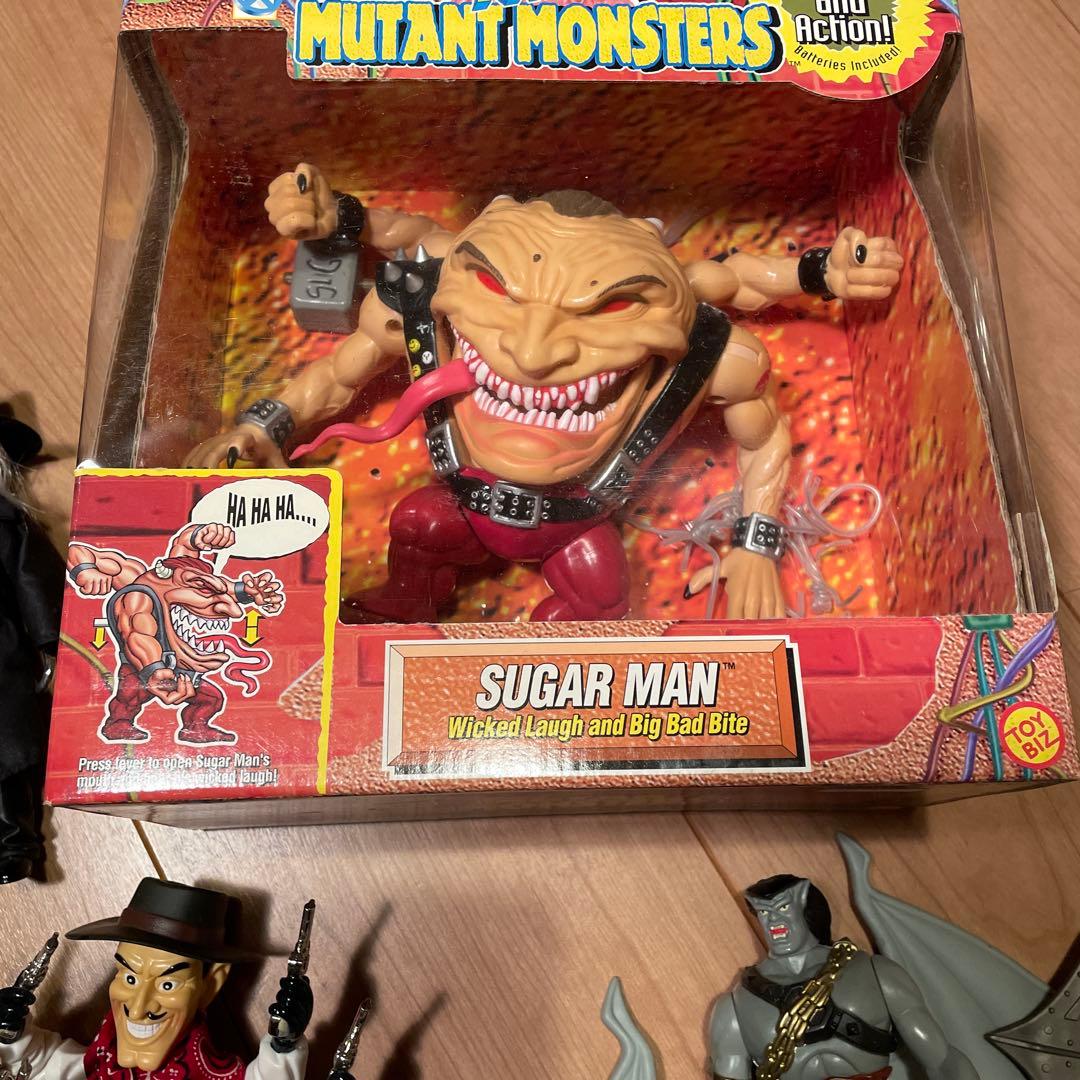 90年代　アメコミ　SUGAR MAN ミュータントモンスター フィギュアセット