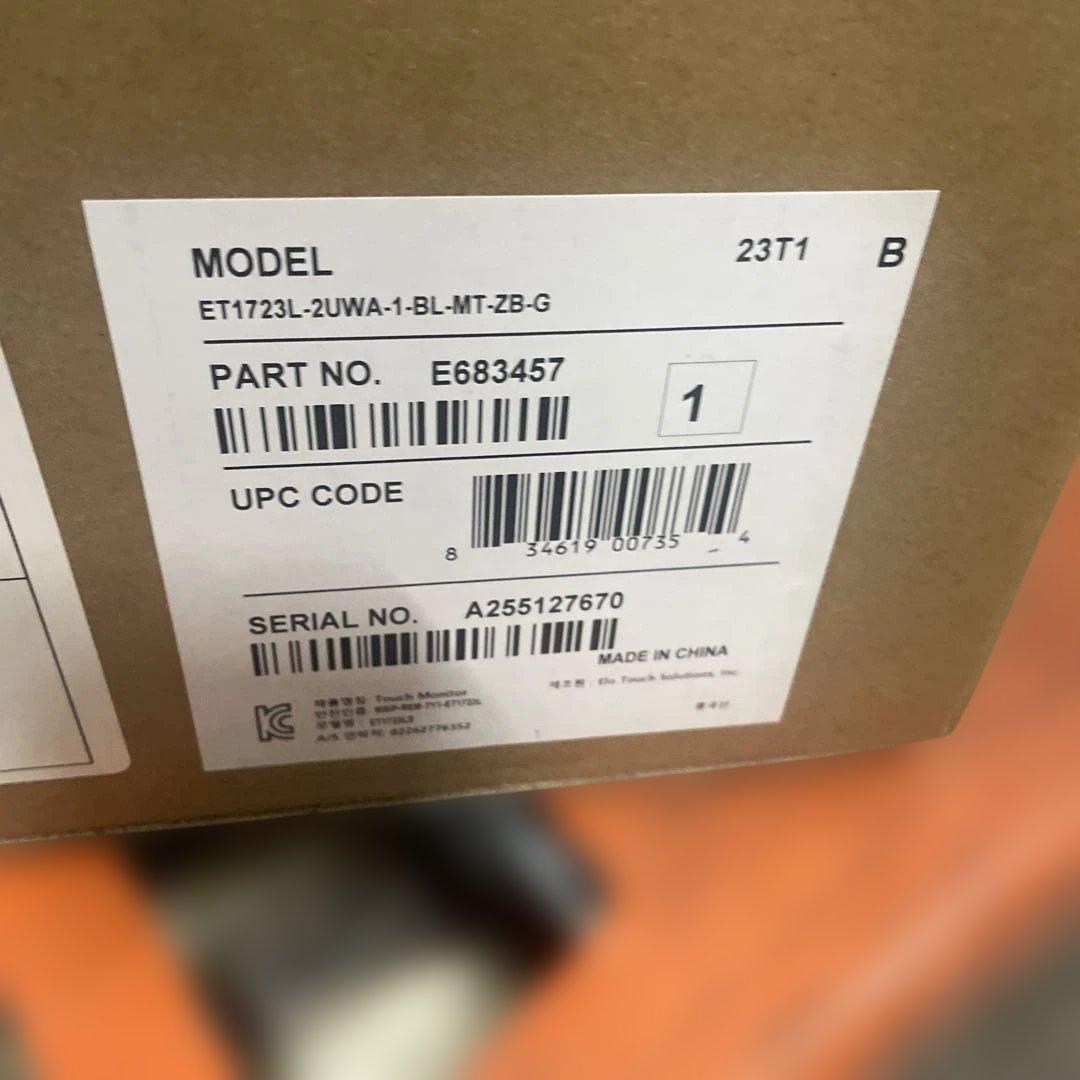 タッチパネル・システムズ ET1723L-2UWA-1-BL-MT-ZB-G