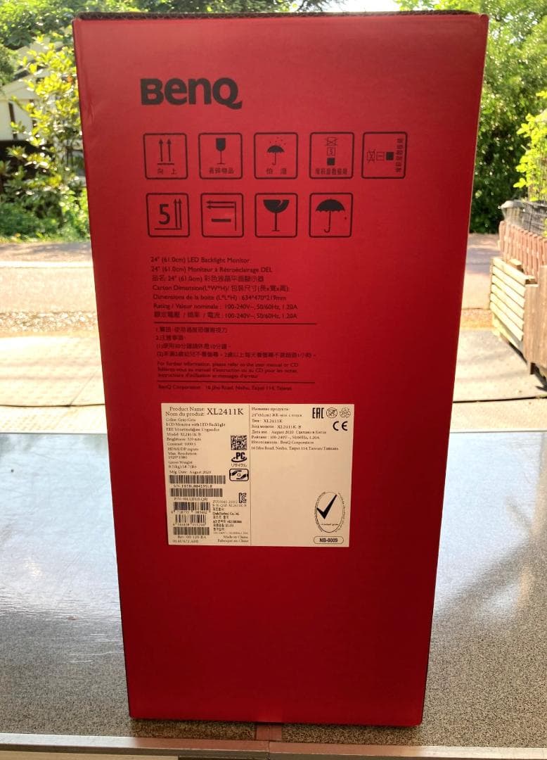 BenQ Zowie 24インチゲーミングモニター XL2411K