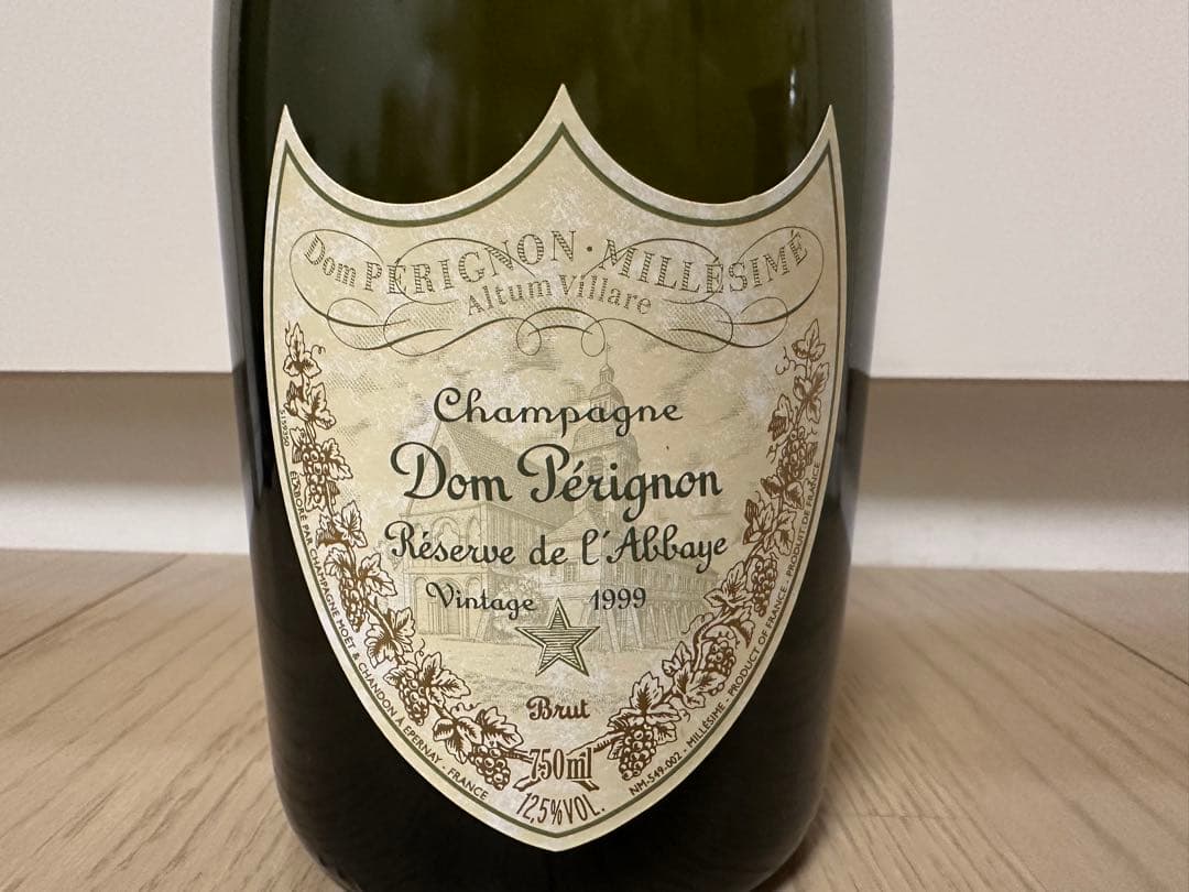 希少品 正規品 ドンペリ ラベイ ゴールド 1999 木箱付 シャンパン