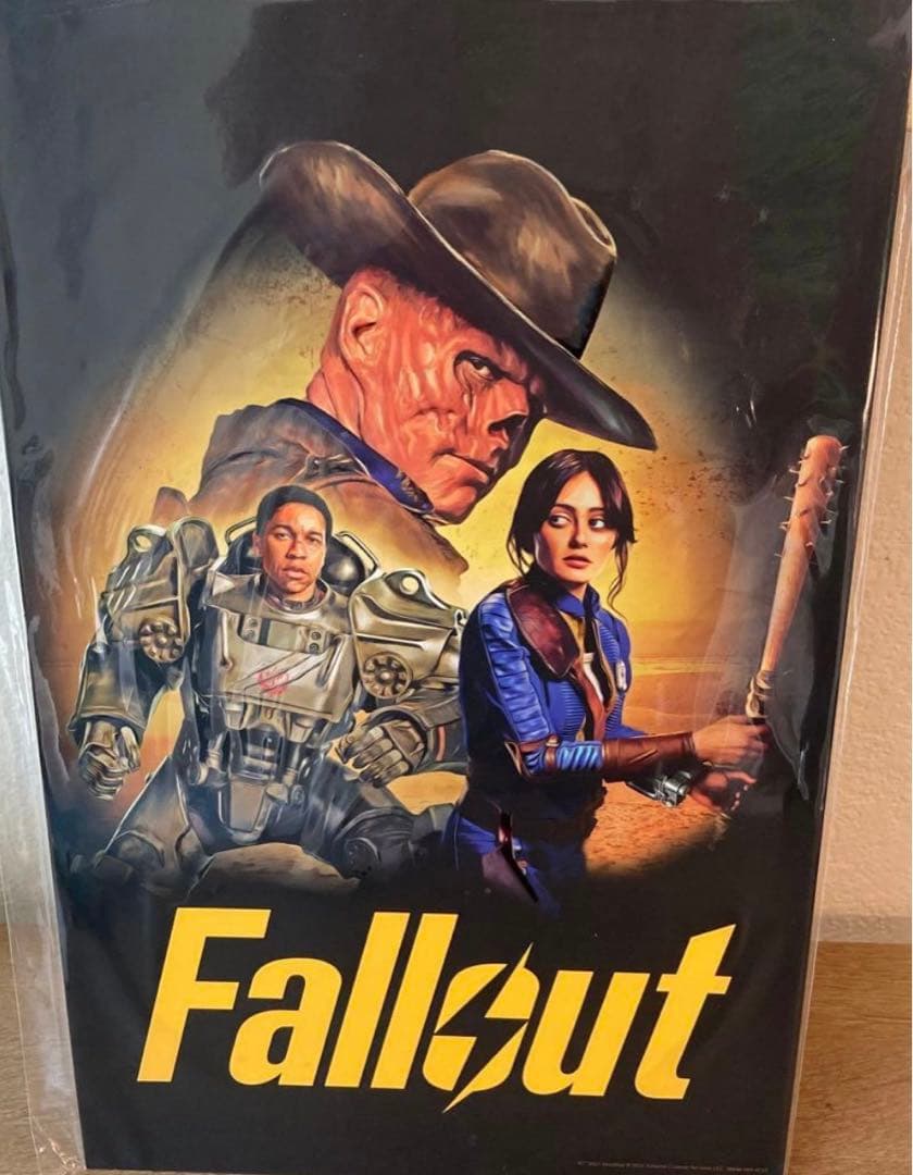 フロリダユニバーサルスタジオハロウィンナイト限定公式Falloutポスターと帽子