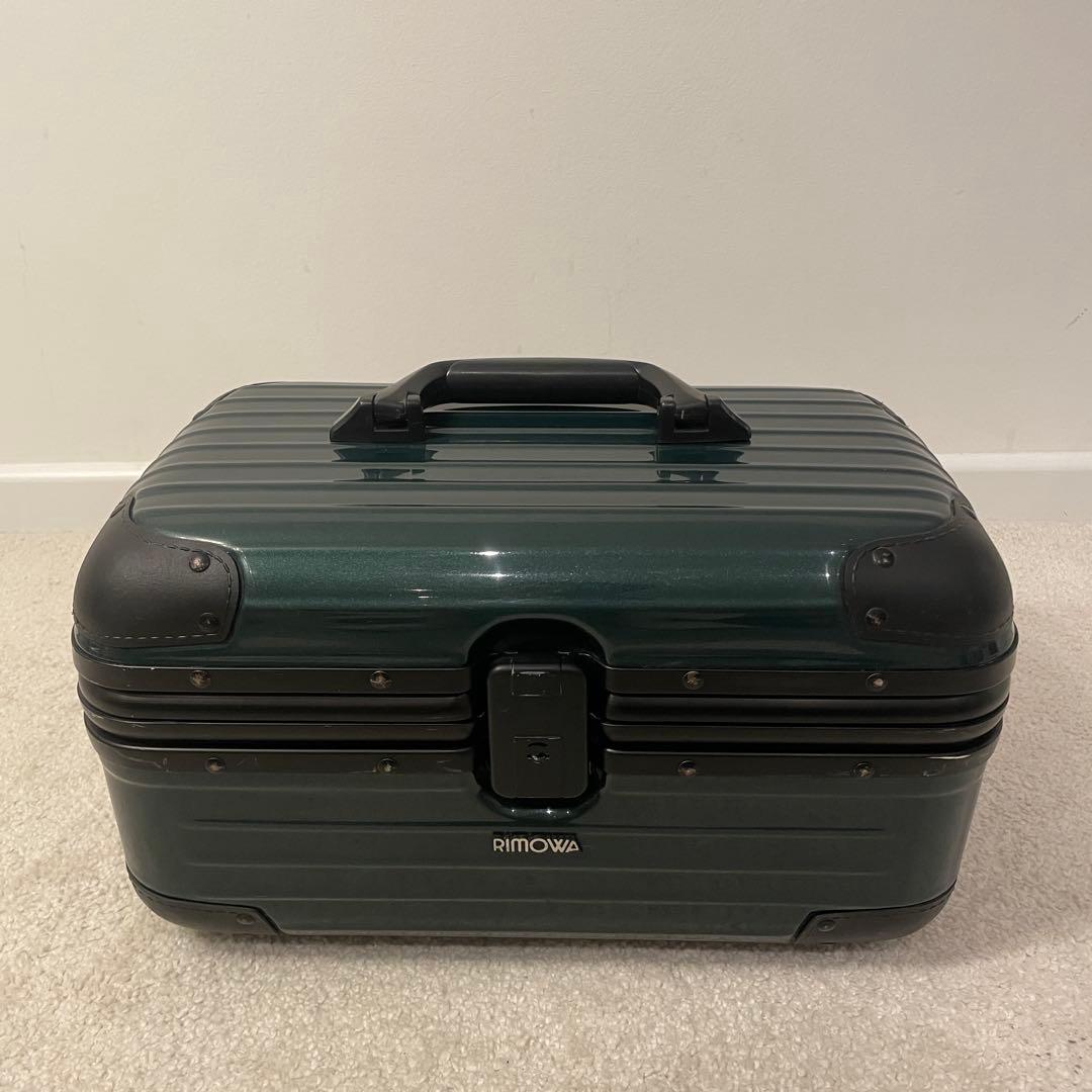 RIMOWA Samba Nova ビューティケース 18L グリーン 鍵付き