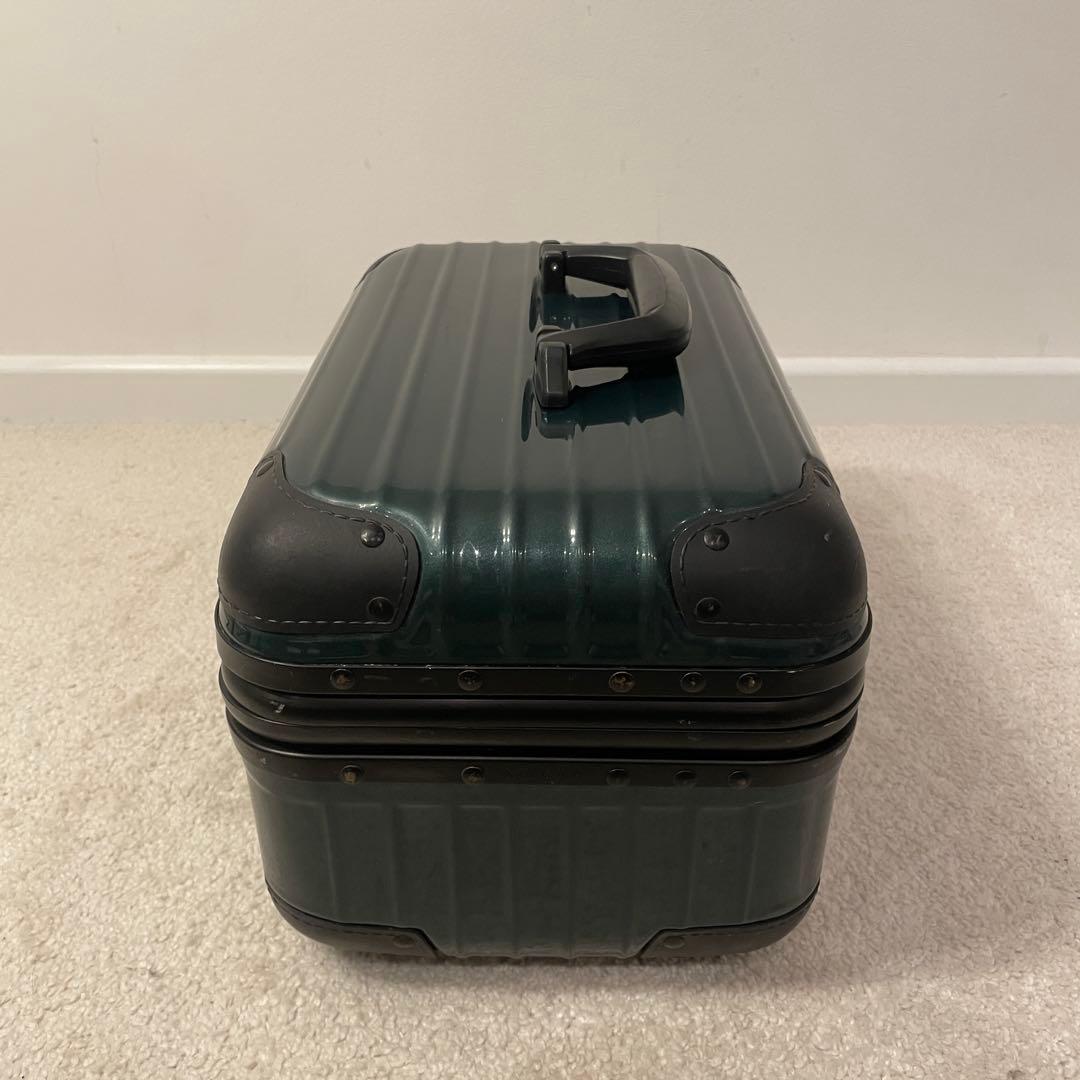 RIMOWA Samba Nova ビューティケース 18L グリーン 鍵付き