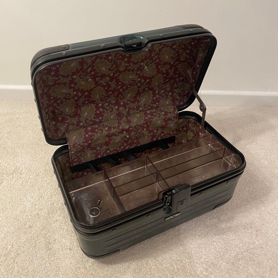 RIMOWA Samba Nova ビューティケース 18L グリーン 鍵付き