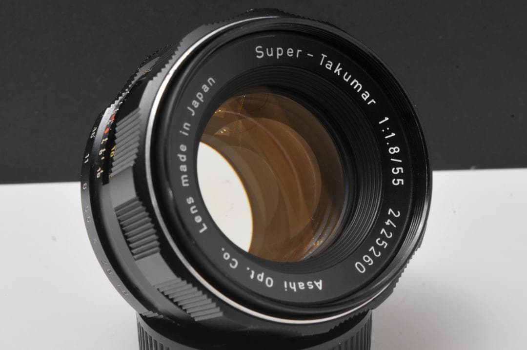 極美品 Super Takumar 55mm F1.8 後期型 スーパータクマー