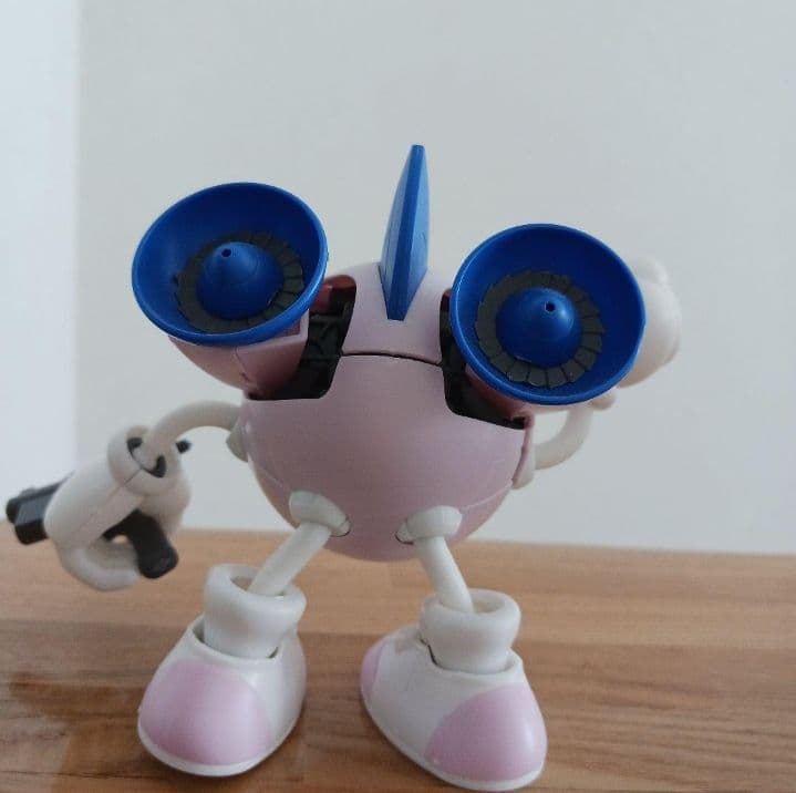 ツインビープラモデル　素人組み立て済み