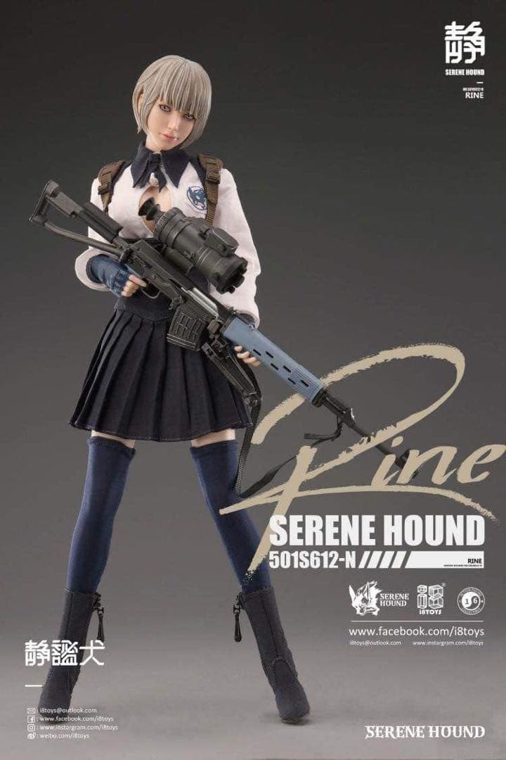 i8Toys クローン双子 1/6 フィギュア Rine Tache 2点セット