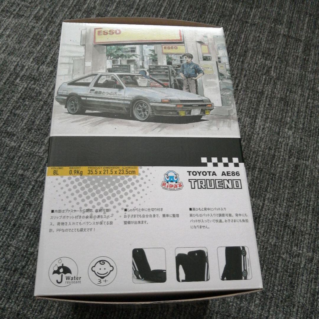 新品未使用　TOYOTA AE86 TRUENO バックパック