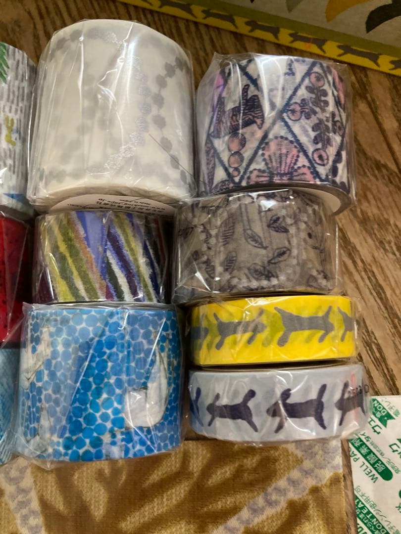 mina perhonen マスキングテープ　ポストカード　限定　完売品　廃盤品