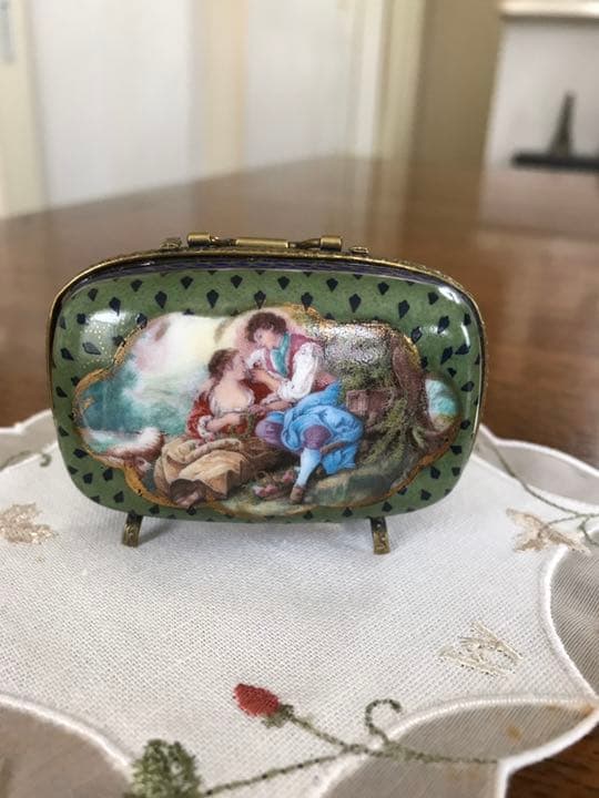 Meissen マイセン アンティーク小物入れ