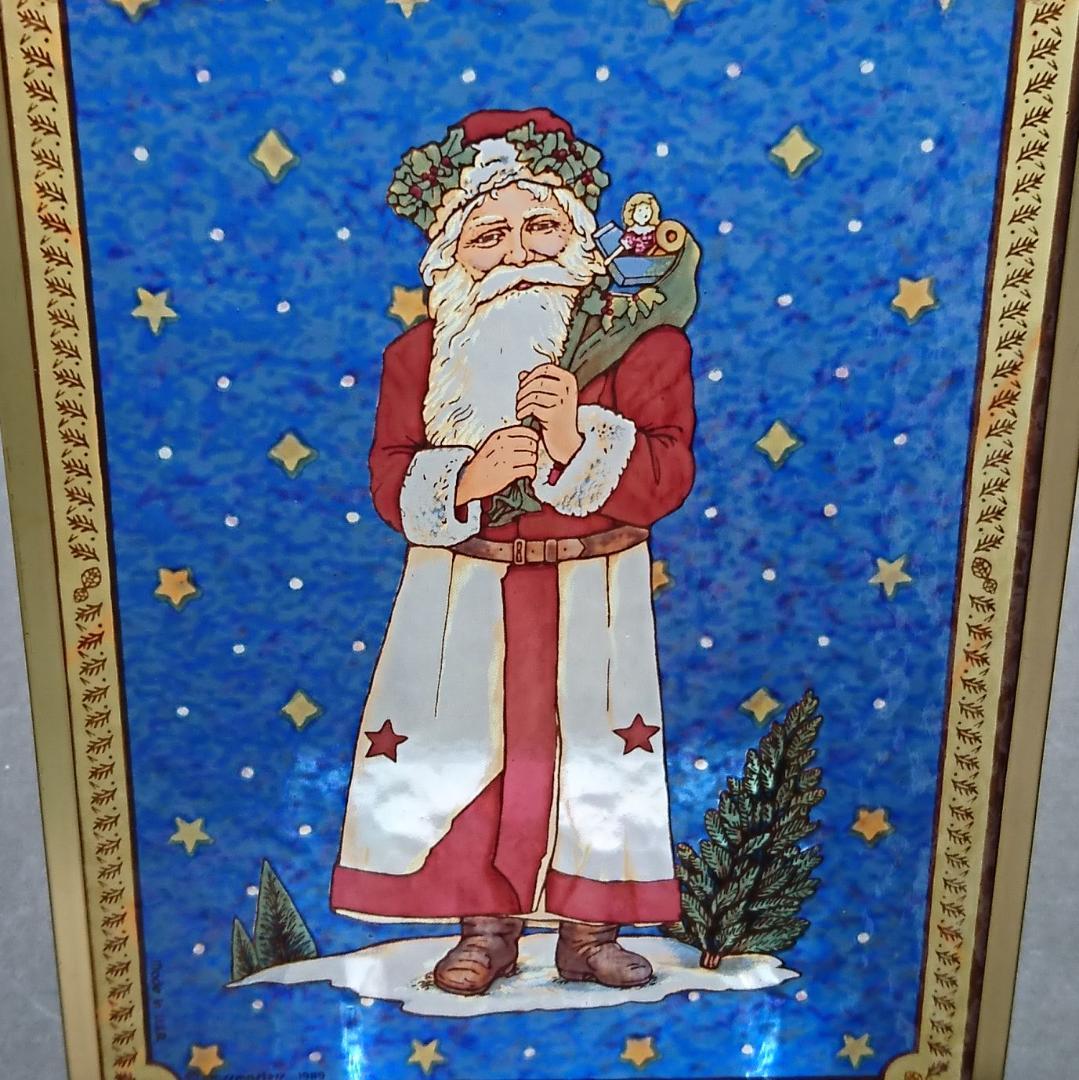 新品クリスマス ステンドグラス Kris Kringle グラスマスターズ社