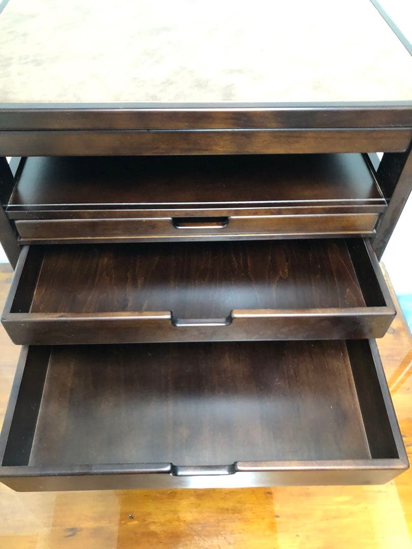 11F051301 豊岡クラフト/MARUZEN 森林楽 電話台 サイドテーブル