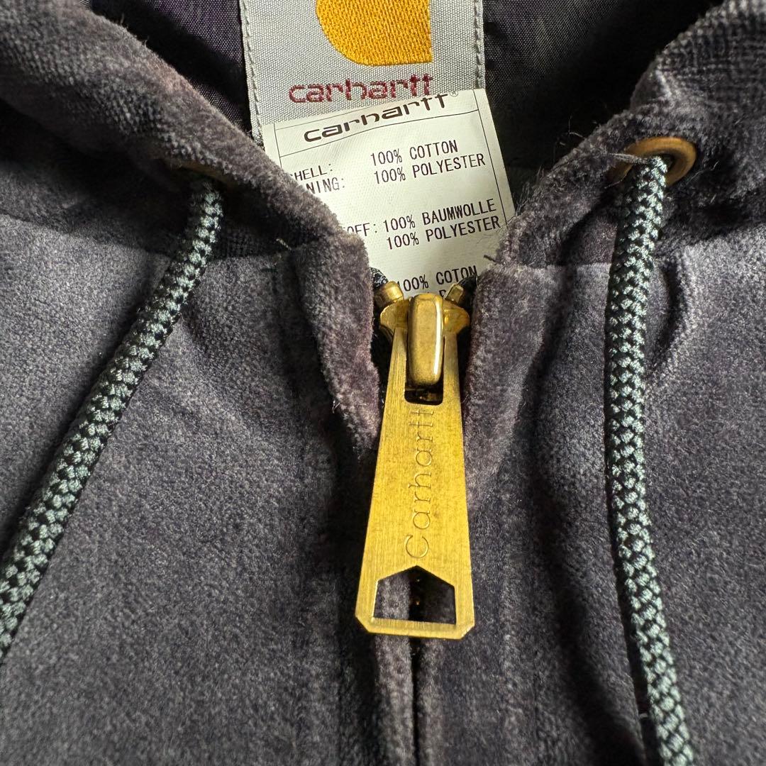 carhartt ベロア　アクティブジャケット　希少モデル
