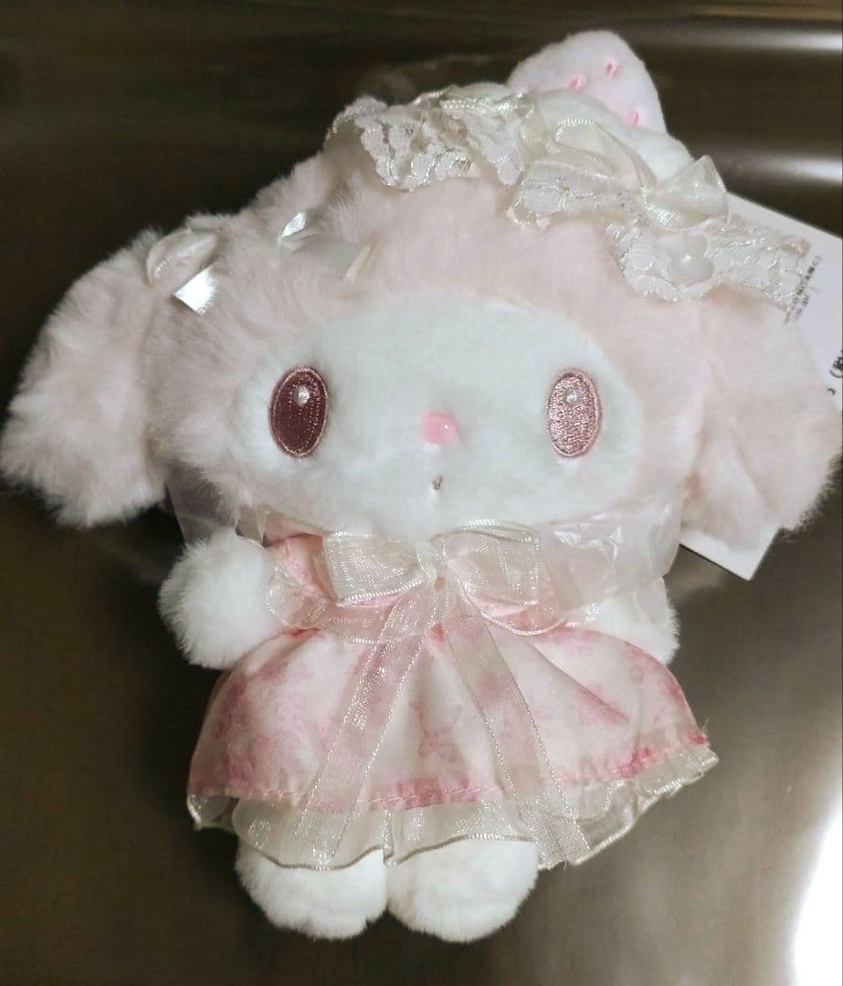サンリオ マイメロディ 白いちごのティータイム マスコット 新品 バースデー