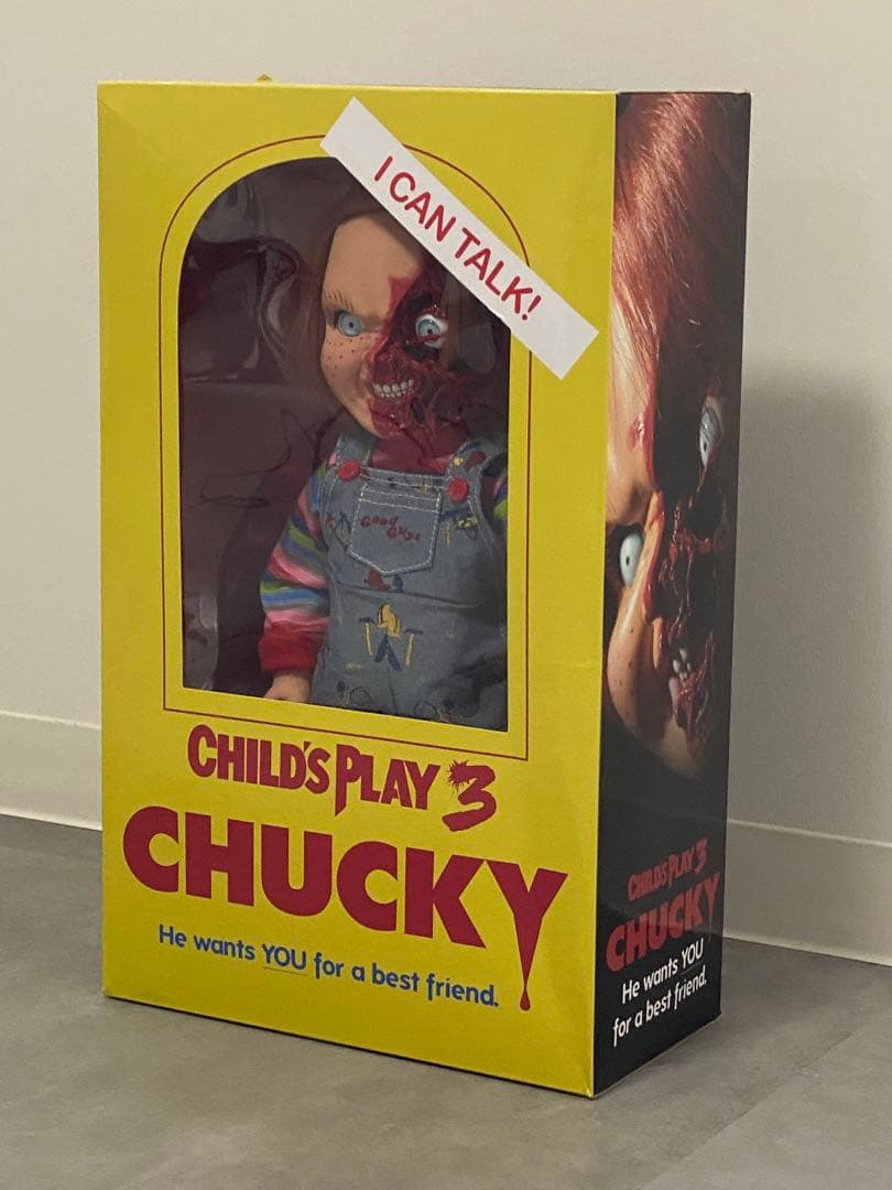 〈美品〉ピザフェイス チャッキー フィギュア with サウンド