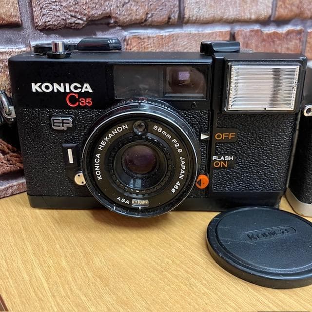 ●KONICA　C35　二個セット【ジャンク品】