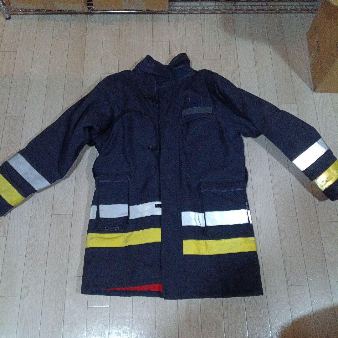 フランスGORE-TEX消防士用ジャケット Lサイズ 反射材付き