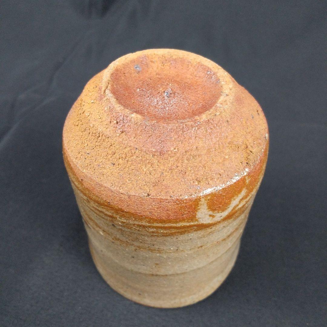 唐津焼　西岡良弘　氏作　絵唐津湯呑み茶碗　湯呑み茶碗