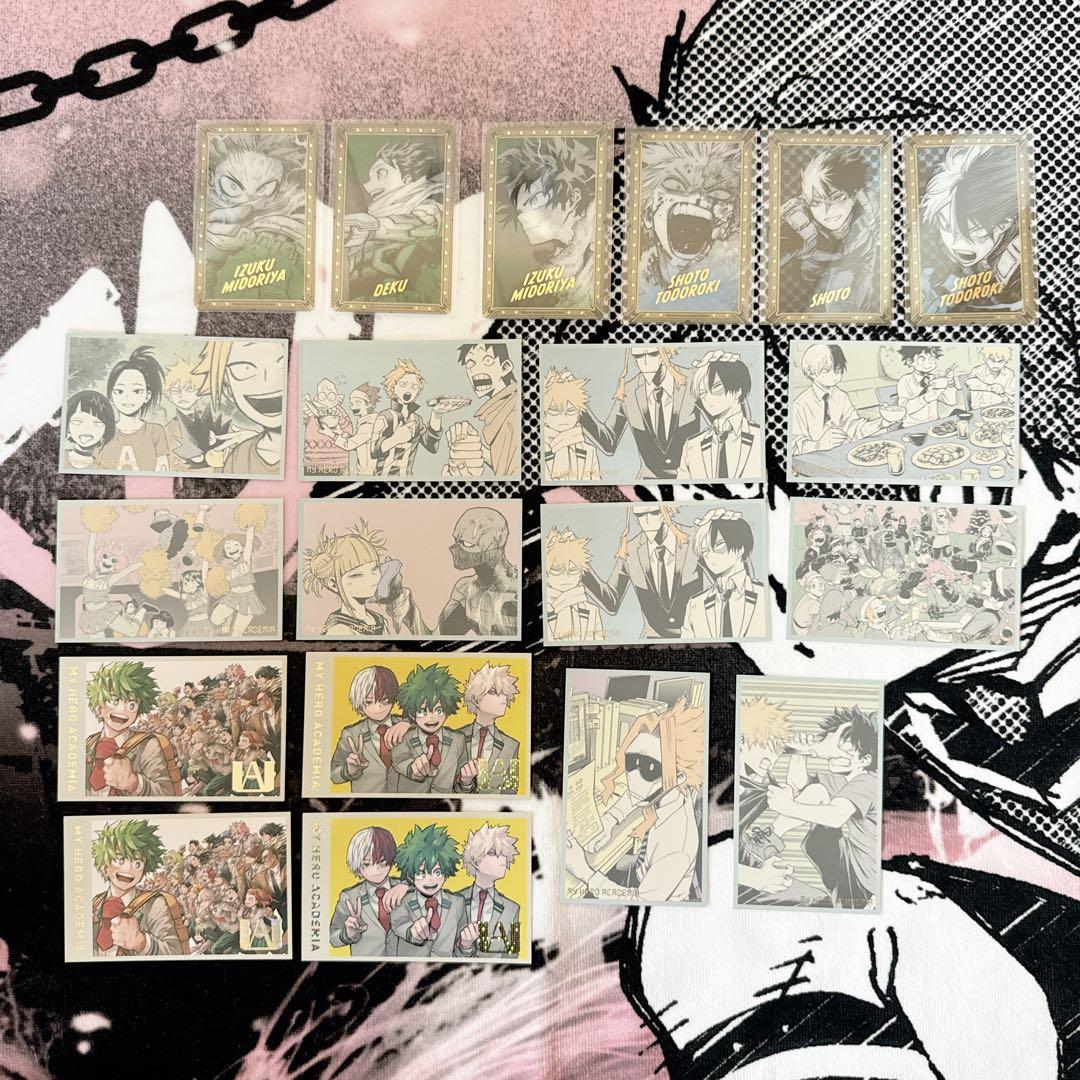 僕のヒーローアカデミア　ヒロアカ　まとめ売り　原画展　ベースヤード　東武動物公園